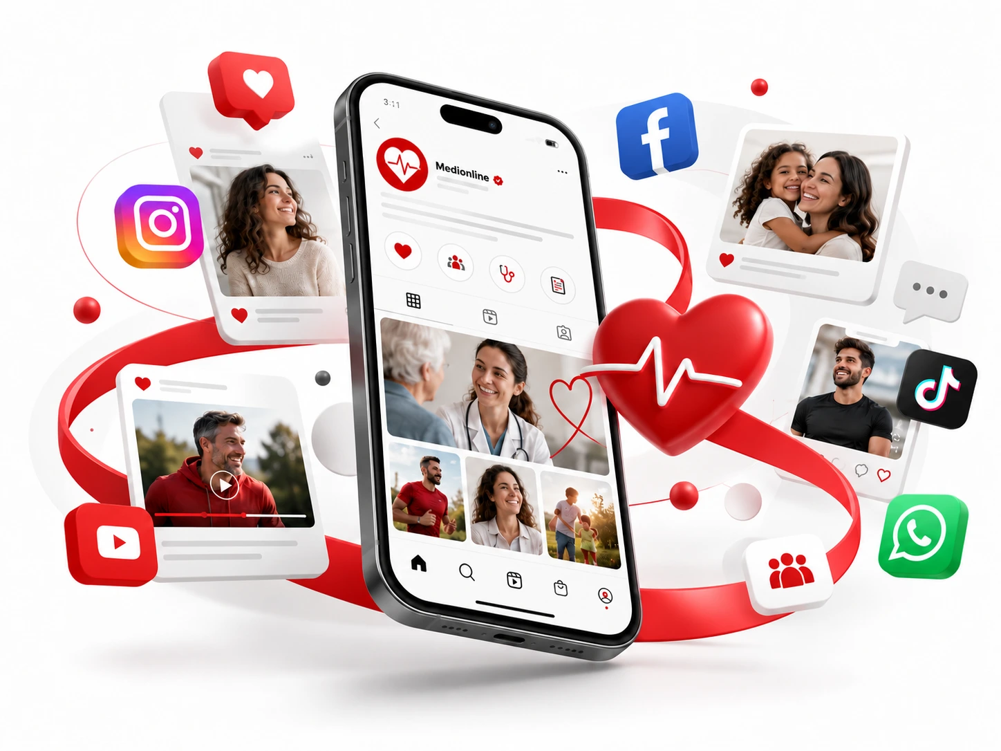 Medionline nas redes sociais: pessoas, saúde e comunicação digital